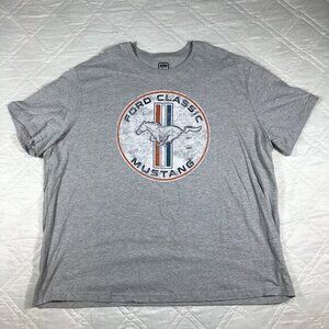 Ford Classic Mustang official licensed gray T shirt 3XLT‎ nwt